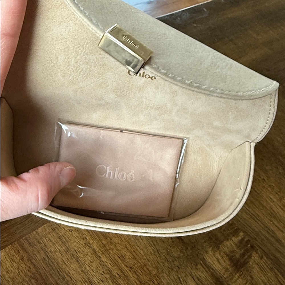 Chloe 734S Sunglasses with Case - Cream Champagne and Brown - Picture 9 of 11